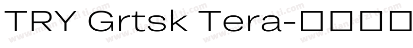 TRY Grtsk Tera字体转换